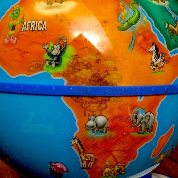 Leap Frog Junior Explorer Talking Globe Preschool Interactive Learning Toy - Picture 7 of 9